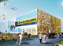 DOMANI FAVA VISITA PADIGLIONE NEW HOLLAND AGRICULTURE PRECISION FARMING