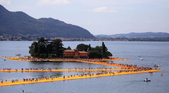 LAGO D’ISEO: AL LAVORO PER IL DOPO ‘THE FLOATING PIERS’